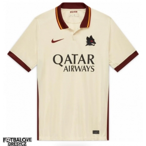 AS Roma 2020-2021 Retro Venkovní Dres Krátký Rukáv